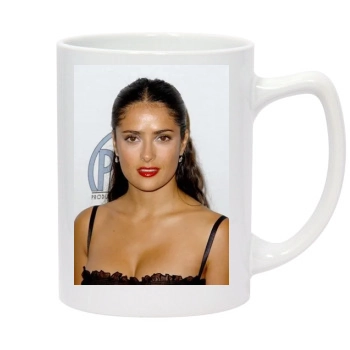 Salma Hayek 14oz White Statesman Mug