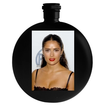 Salma Hayek Round Flask