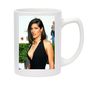 Salma Hayek 14oz White Statesman Mug