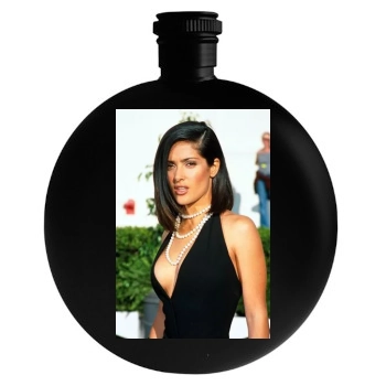 Salma Hayek Round Flask