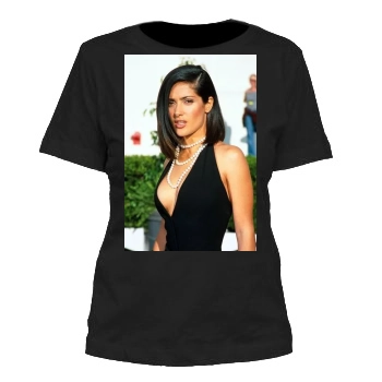 Salma Hayek Women's Cut T-Shirt