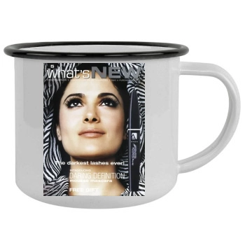 Salma Hayek Camping Mug