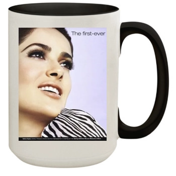 Salma Hayek 15oz Colored Inner & Handle Mug