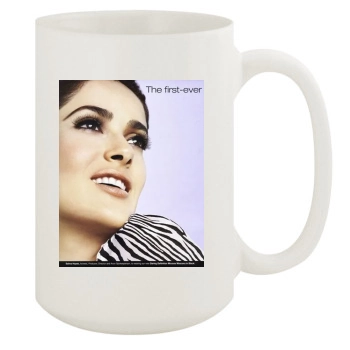 Salma Hayek 15oz White Mug