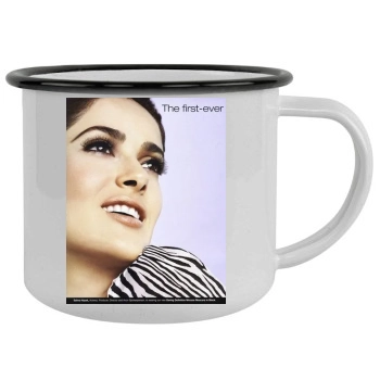 Salma Hayek Camping Mug