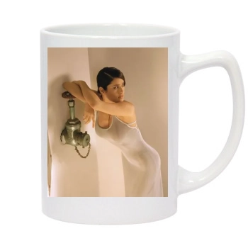 Salma Hayek 14oz White Statesman Mug