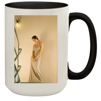 Salma Hayek 15oz Colored Inner & Handle Mug