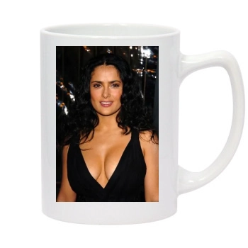 Salma Hayek 14oz White Statesman Mug