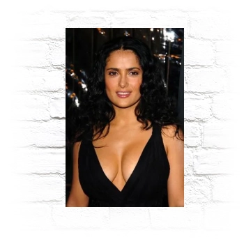 Salma Hayek Metal Wall Art