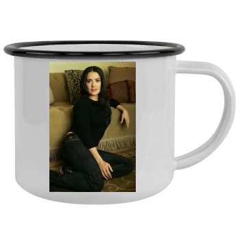 Salma Hayek Camping Mug