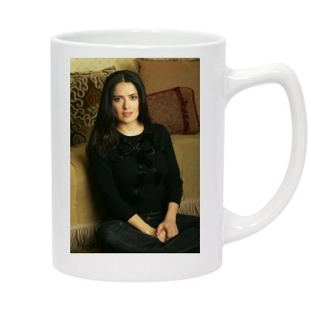 Salma Hayek 14oz White Statesman Mug