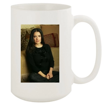 Salma Hayek 15oz White Mug