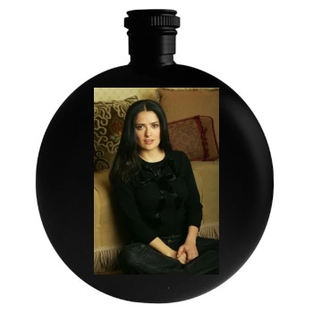 Salma Hayek Round Flask