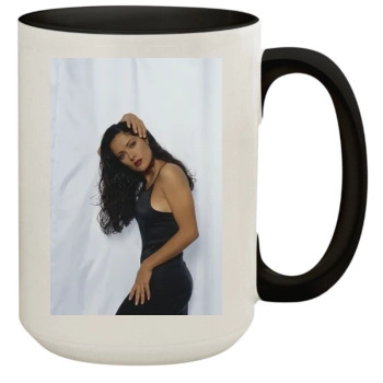 Salma Hayek 15oz Colored Inner & Handle Mug