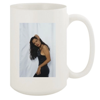 Salma Hayek 15oz White Mug