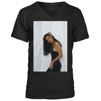 Salma Hayek Men's V-Neck T-Shirt