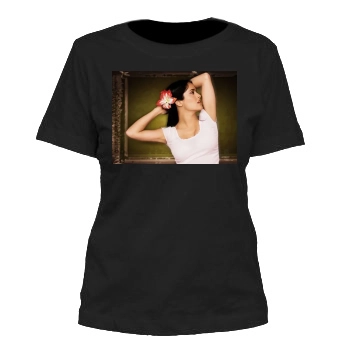 Salma Hayek Women's Cut T-Shirt