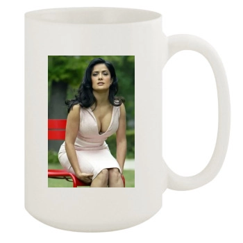 Salma Hayek 15oz White Mug