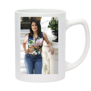 Salma Hayek 14oz White Statesman Mug