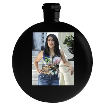 Salma Hayek Round Flask