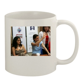 Salma Hayek 11oz White Mug