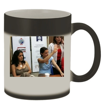 Salma Hayek Color Changing Mug