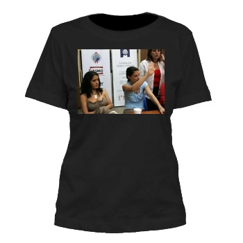 Salma Hayek Women's Cut T-Shirt