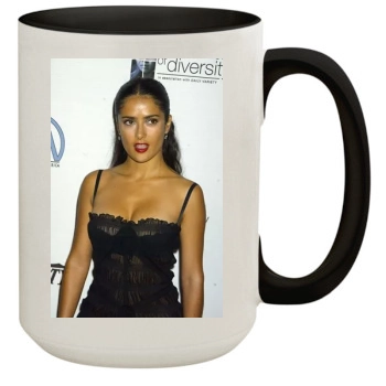 Salma Hayek 15oz Colored Inner & Handle Mug