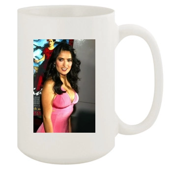 Salma Hayek 15oz White Mug