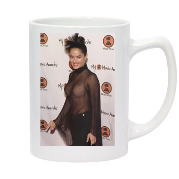 Salma Hayek 14oz White Statesman Mug