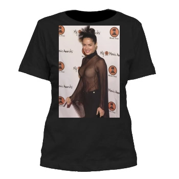 Salma Hayek Women's Cut T-Shirt