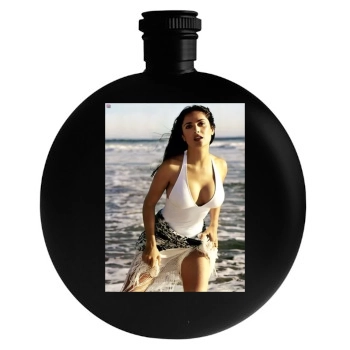 Salma Hayek Round Flask