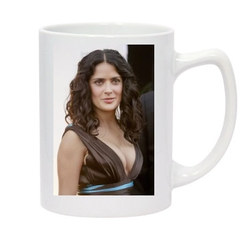 Salma Hayek 14oz White Statesman Mug