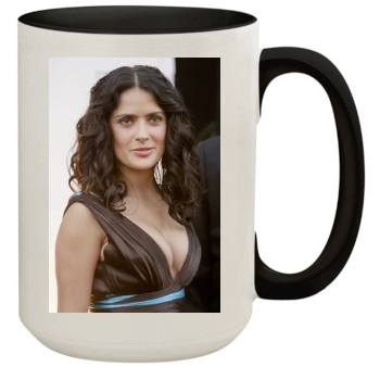 Salma Hayek 15oz Colored Inner & Handle Mug