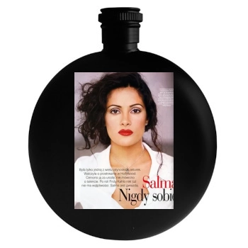 Salma Hayek Round Flask