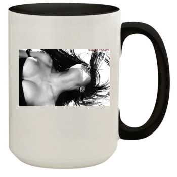 Salma Hayek 15oz Colored Inner & Handle Mug