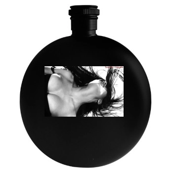 Salma Hayek Round Flask