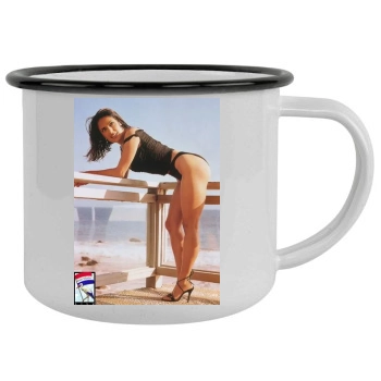 Salma Hayek Camping Mug