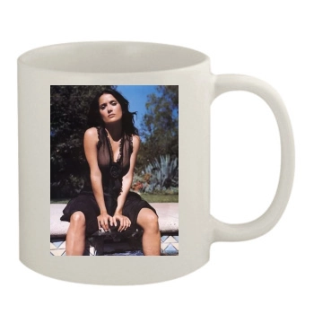 Salma Hayek 11oz White Mug