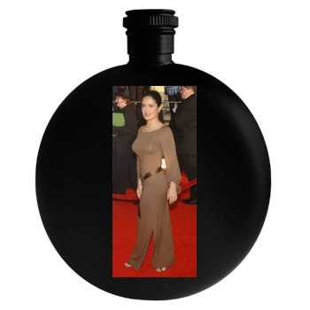 Salma Hayek Round Flask