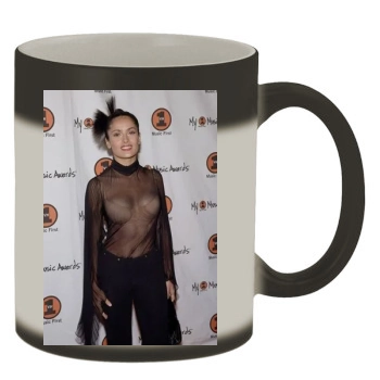 Salma Hayek Color Changing Mug