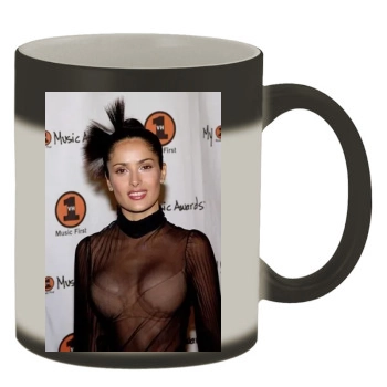 Salma Hayek Color Changing Mug