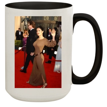 Salma Hayek 15oz Colored Inner & Handle Mug