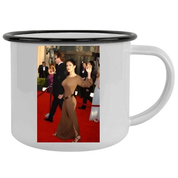 Salma Hayek Camping Mug