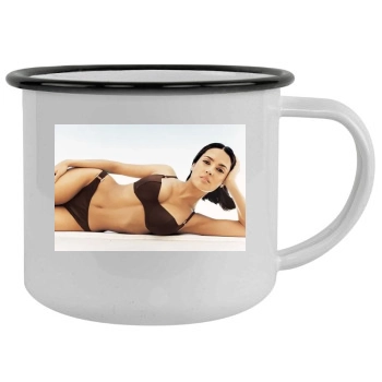 Salma Hayek Camping Mug