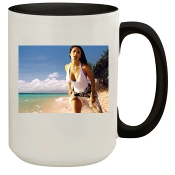 Salma Hayek 15oz Colored Inner & Handle Mug