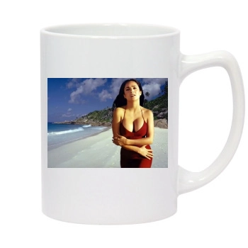 Salma Hayek 14oz White Statesman Mug