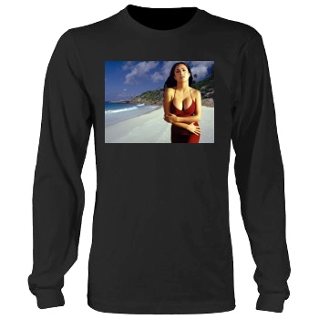 Salma Hayek Men's Heavy Long Sleeve TShirt