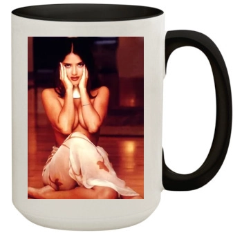 Salma Hayek 15oz Colored Inner & Handle Mug