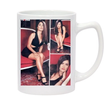 Salma Hayek 14oz White Statesman Mug